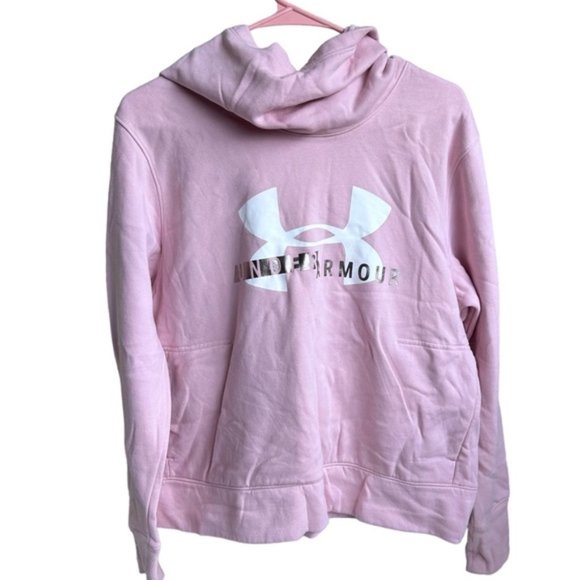 Pink Under armour hoodie - Picture 1 of 6